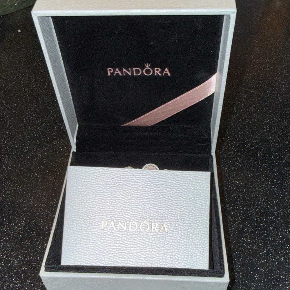 Pandora Silver Bracelet with Pink and Silver Charms Limited Edition - Picture 11 of 14